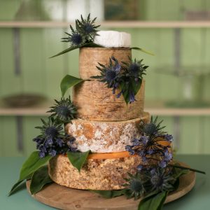 Cheese Wedding Cake Table Five
