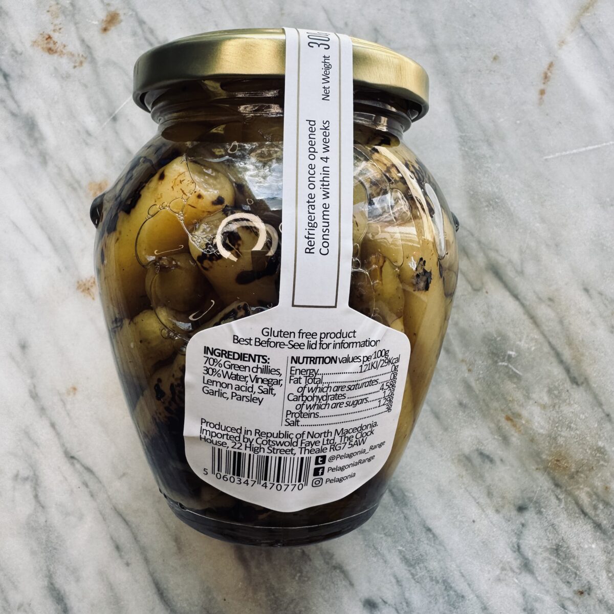 Flame Roasted Green Chillis Flame Roasted Green Chillis